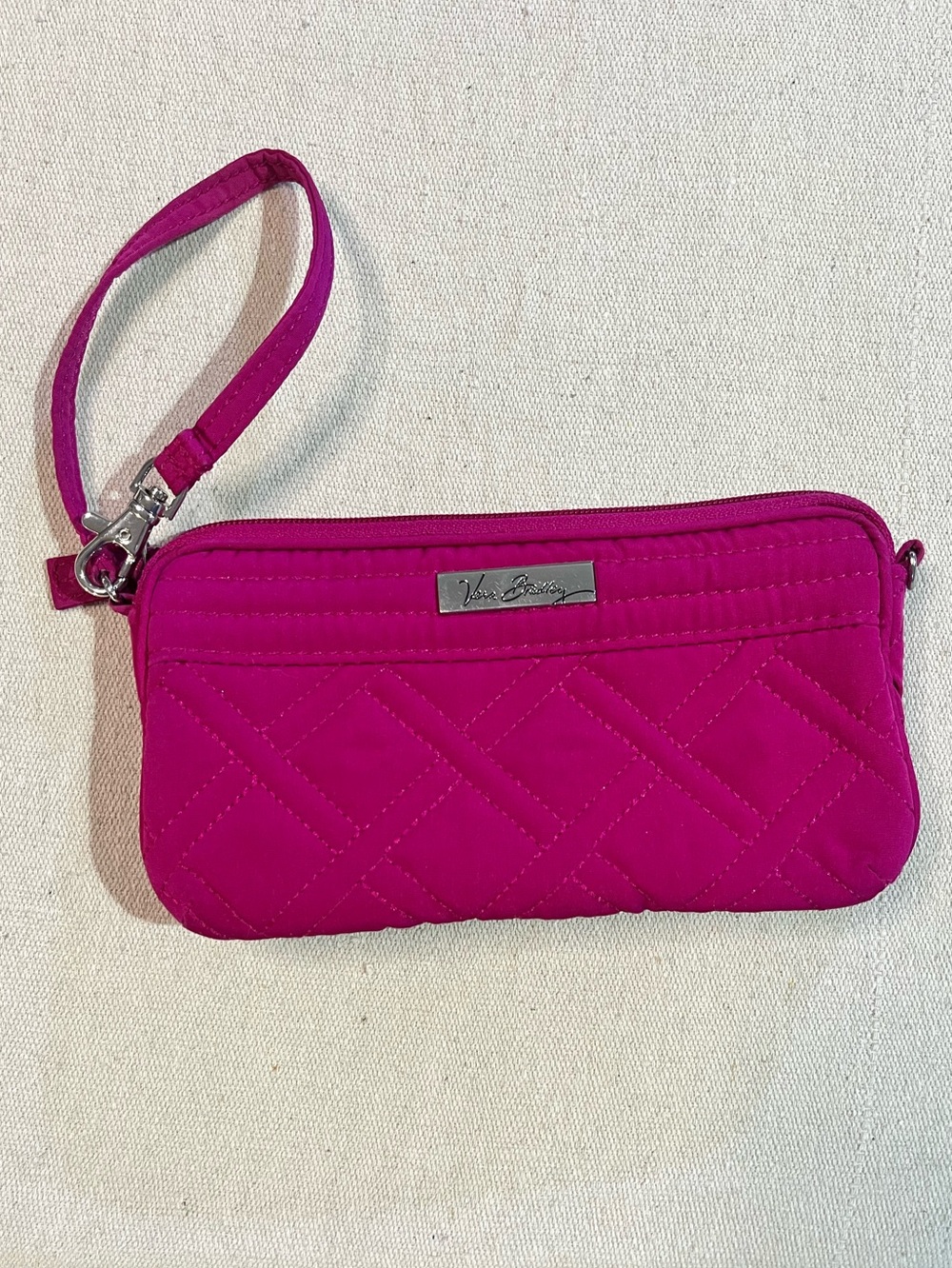 Vera Bradley Magenta Hot Pink Wristlet